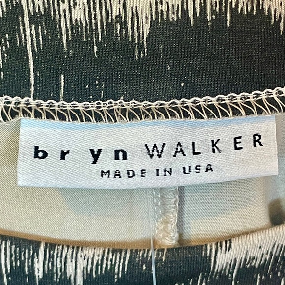Bryn Walker NWT Large Wilder Tunic Top Blouse Dolman Parsnip Tan Black $178 - Picture 3 of 7